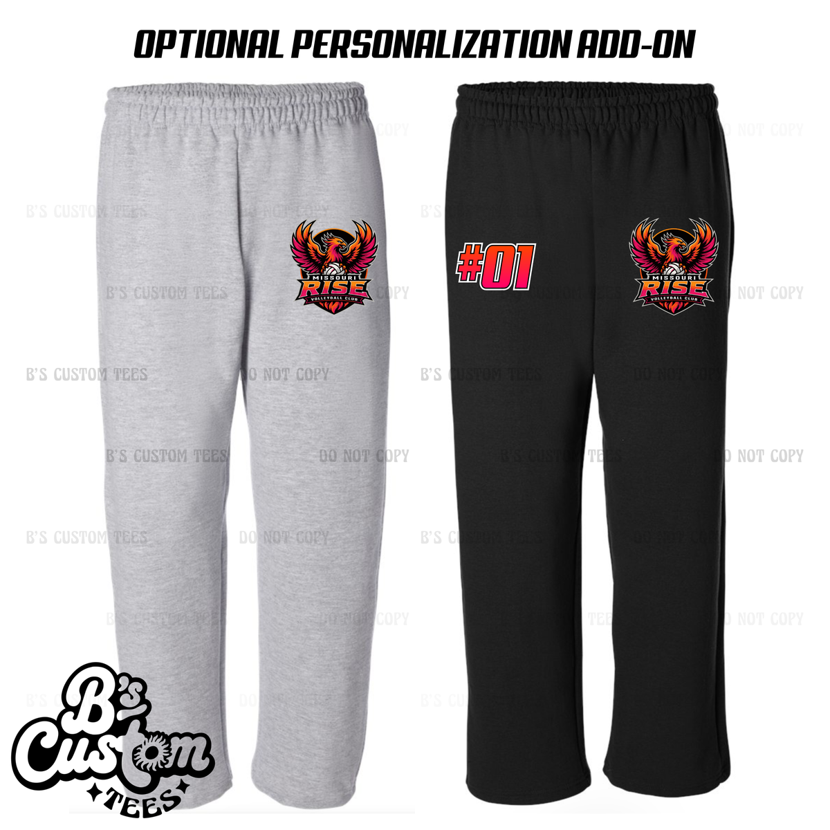 Missouri Rise Volleyball Club - Pants #1
