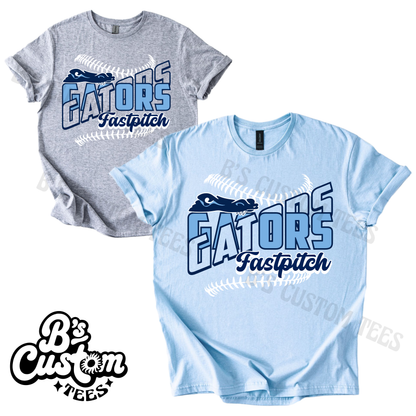 #2 Gators Fastpitch Tee