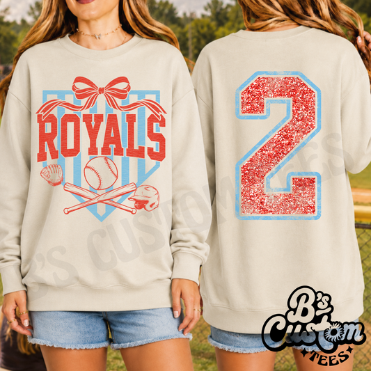 Custom Home Plate + Optional Back