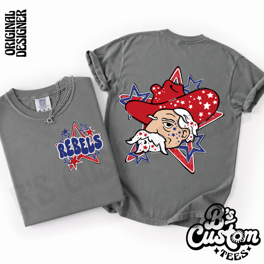 Rebels Stars Pocket + Back